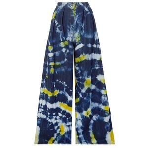 Alanui Tie-Dyed Blue Moonrise Denim Jeans Size 27